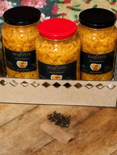 Ambrosia e geléias de frutas com pimenta!