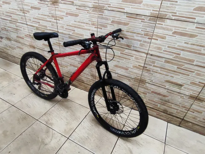 Bike aro 26 Alumínio Freio Disco Blocagem