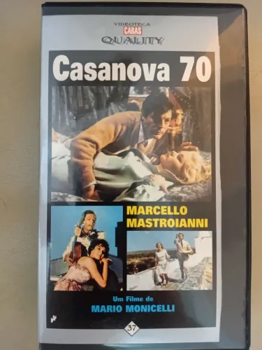 Filme Casa Nova 70, vhs, com Marcello Mastroianni