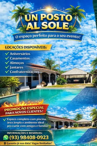 Alugo para eventos 