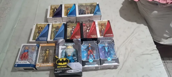 DC Collectibles The New 52, Icons, MCFarlane Toys, Coleção Rara Autógrafado