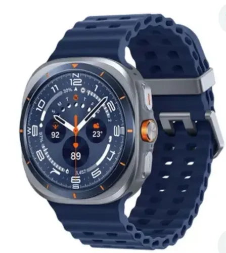 Samsung Galaxy Watch Ultra 2025 Smartwatch 47mm LTE, Galaxy AI, Titânio Aeroespacial