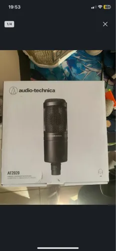 Microfone Condensador At2020 Audio - Technica
