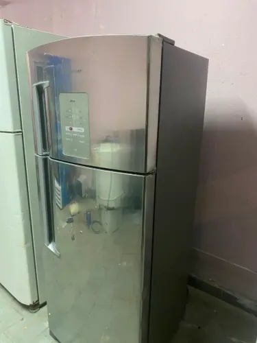 Geladeira Brastemp inox 450L frost free