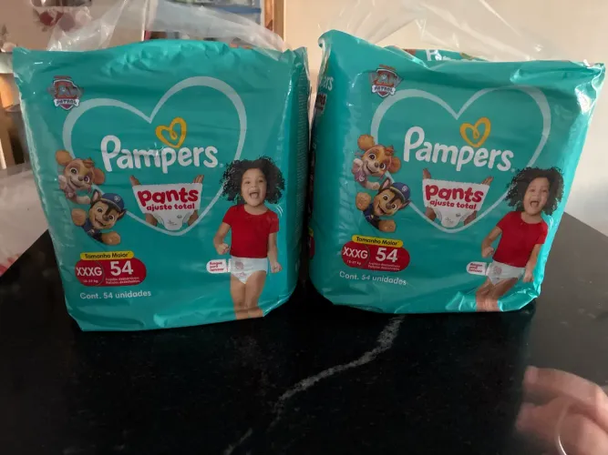 Fraldas Pampers pants XXXG