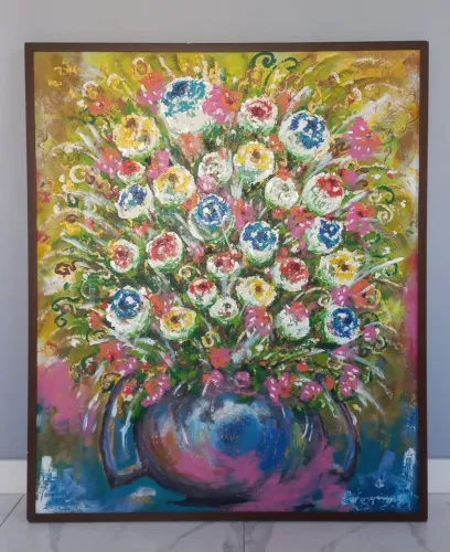 Quadro Pintura Acrílica