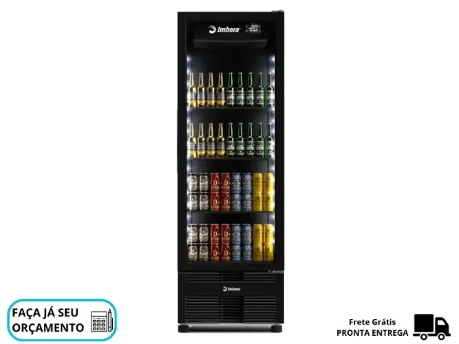 Cervejeira 560L Porta de Vidro Imbera 127/220V