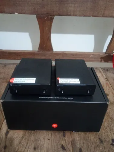 Par de amplificadores monobloco Fosi Audio v3 