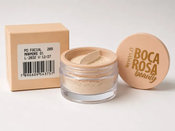 Pó Solto Facial Boca Rosa Payot Beauty Mármore 01