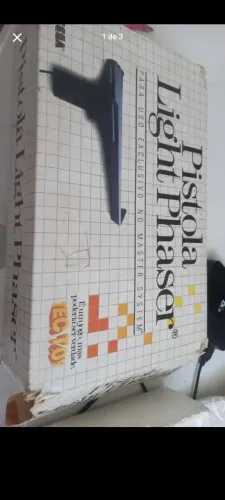 Light Phaser Master System e Mega Drive 