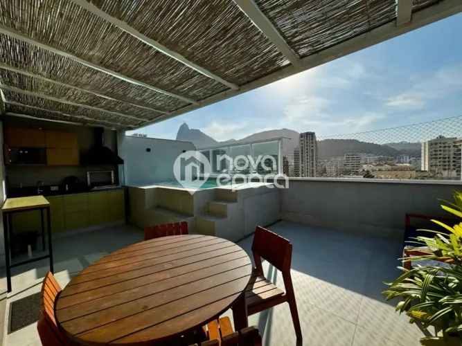 Botafogo | Cobertura 3 quartos, sendo 1 suite