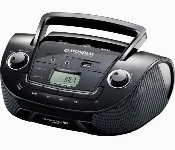 Radio Portátil Mondial NBX-06.