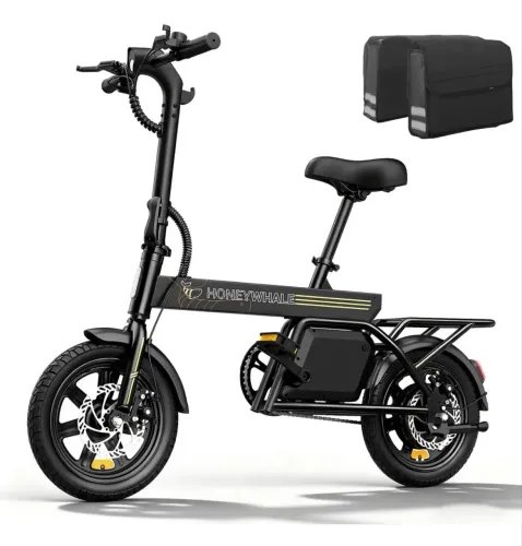 Bicicleta Elétrica B20 Dobrável 440W - até 32km/h e 35km de autonomia