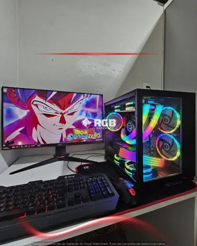 PC Gamer - Ryzen 7 5700G + 32GB + SSD 512GB + RX 6650 XT 12X SEM JUROS