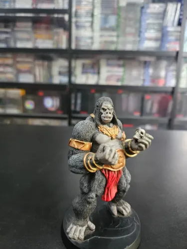 MINIATURA Gorila Grodd Eaglemoss DC Comics Especial Batman (Sem revista, apenas figure)