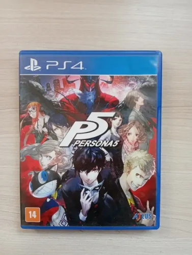 Persona 5 para PS4, impecável sem riscos