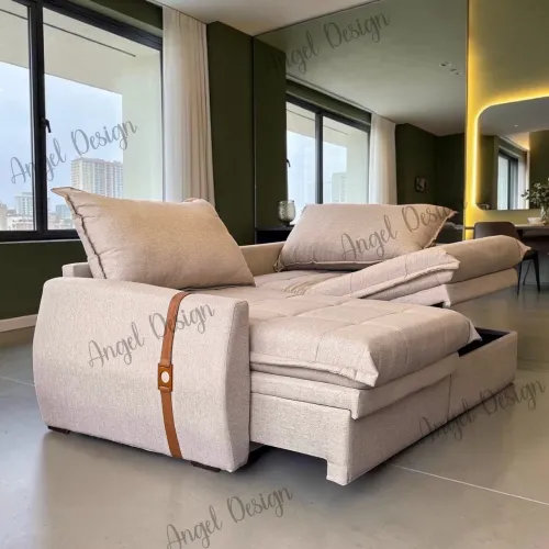 Sofá Cama slim baú