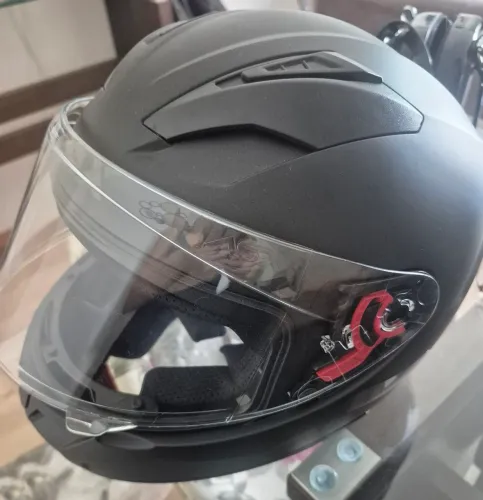 Capacete Asx city Solid preto