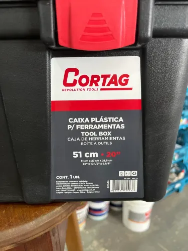 caixa plástica para ferramentas
