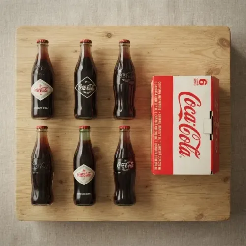 Kit Coca Cola Garrafas Retro Histórica 100 Anos - Na Caixa