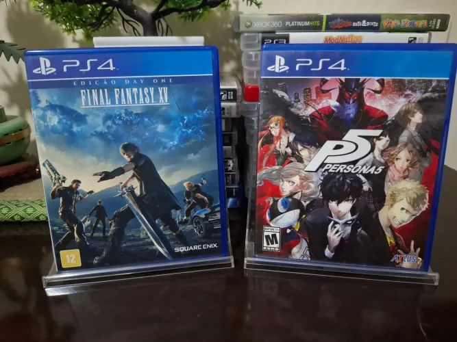 Persona 5 + Final Fantasy XV - PS4