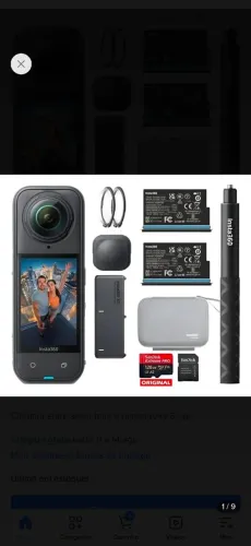 Camera insta360 x5 Essentials Bundle