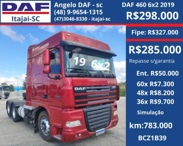 DAF 460 6x2 2019 