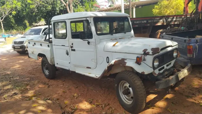 Toyota Band.Picape Chassi Longo Diesel 1986