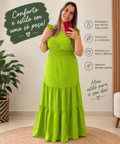 Combo 3 vestidos plus size