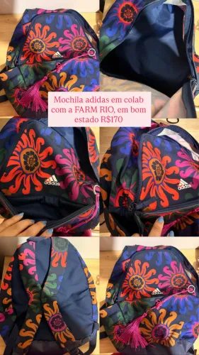 Mochila adidas com farm