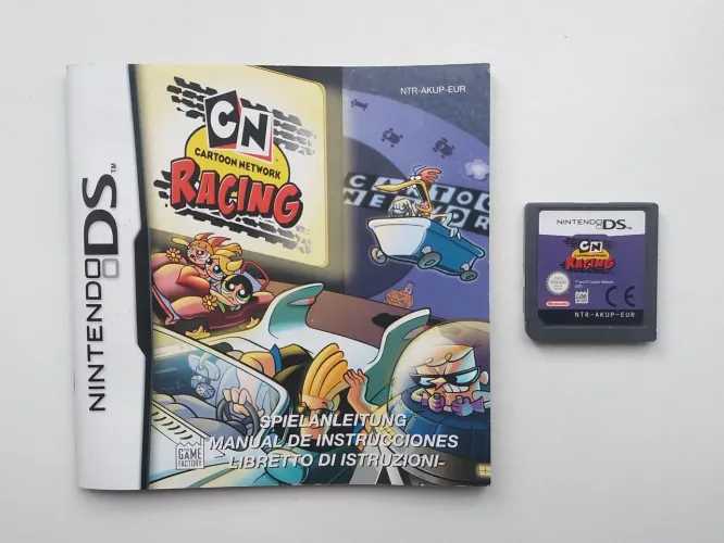 Cartoon Network Racing DS 100% Original + Manual! Corrida de Kart Excelente Hide Gem 