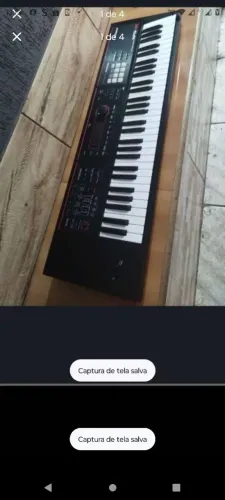 Teclado Roland XPS 30 novíssimo com beg fonte original 