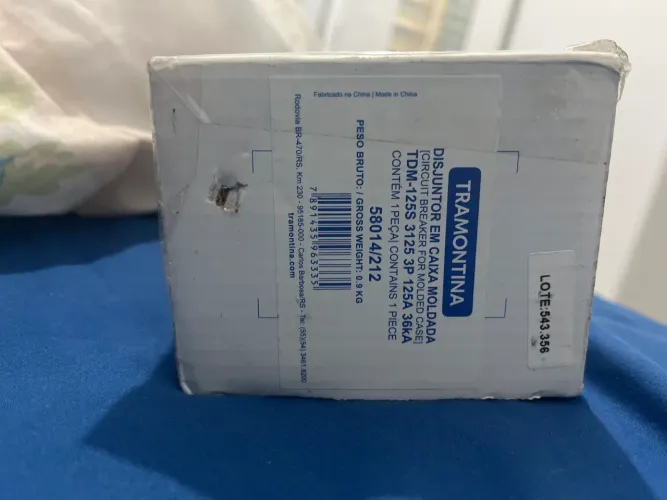 Disjuntor em caixa moldada 