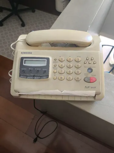 Fax Samsung para colecionador. Perfeito estado.