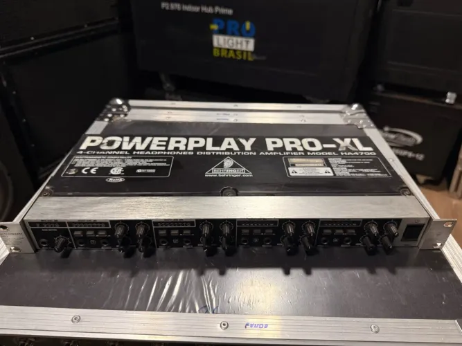 Power play pro 4 canais, retorno, amplificador de fone