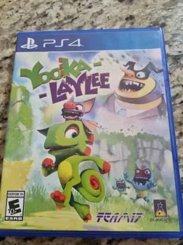Yooka-Laylee e Yooka Laylee Impossible Lair (PS4) - completos