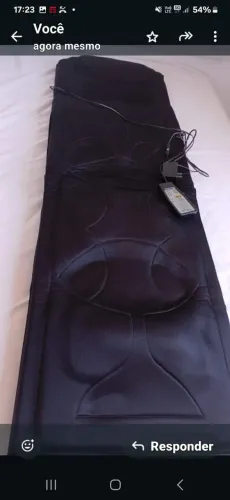 Esteira para massagem elétrica