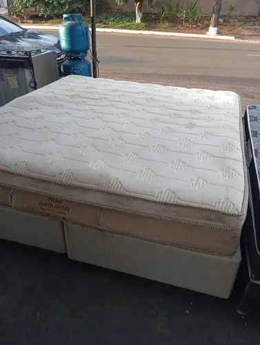 Cama box king desapego top...