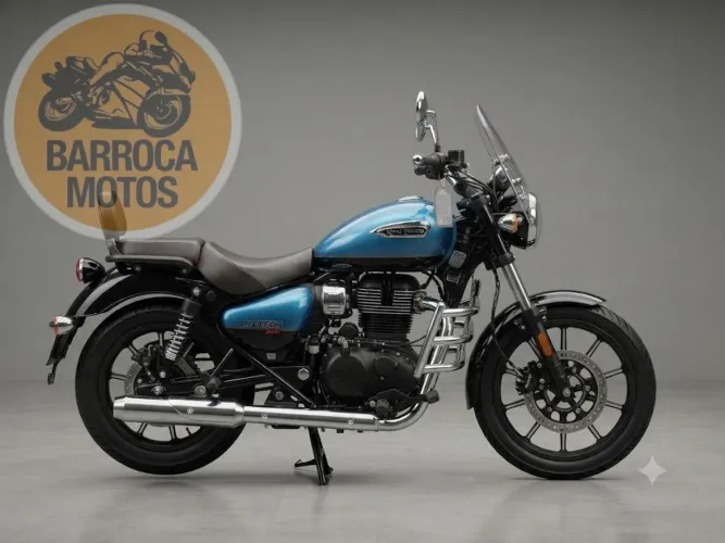 METEOR 350 S * ÚNICO DONO, DOC 26 TOTAL PG * AZUL 2021/2022