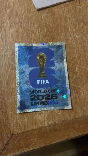 Fwc 8 fundo azul - Figurinha copa do mundo 2026.