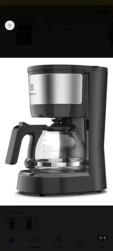 Cafeteira Eletrolux 15 xicaras NUNCA USADA