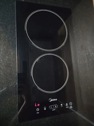 Cooktop Elétrico 2 Bocas Midea.