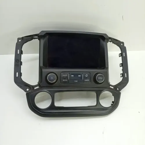 Moldura Painel Central Multimídia Chevrolet S10 2017 a 2022 Original Usado