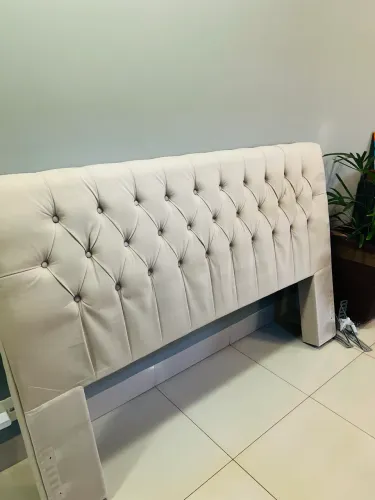 Cabeceira de cama king 1,98cm estofado 