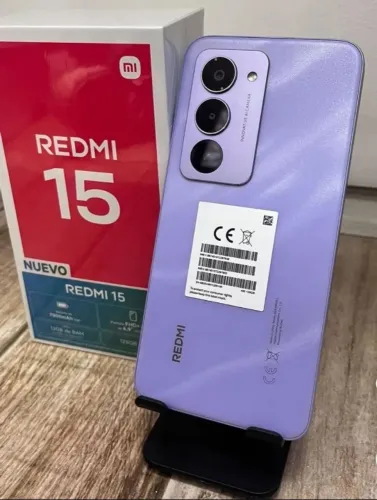 CELULAR XIAOMI REDMI 15 8RAM 256GB NOVO LACRADO DISPONÍVEL.