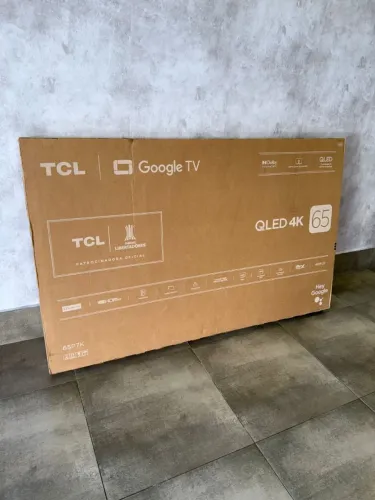 Tv 65 TCL QLED P7K Lacrada com nota fiscal