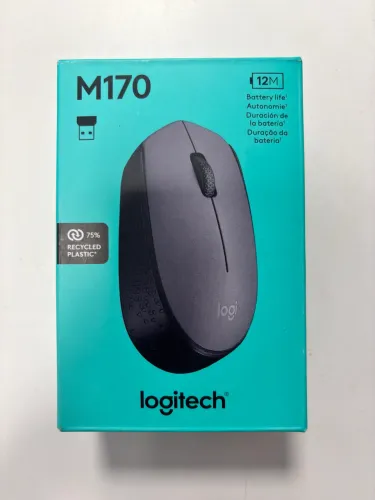 Mouse Logitech M170 Sem Fio Original Lacrado | Novo Pronta Entrega
