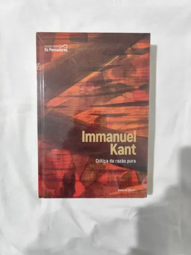 Crítica Da Razão Pura, Immanuel Kant, Coleção Folha De Sp Pensadores