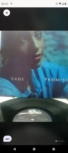 DISCO DE VINIL",SADE PROMISE," 1985