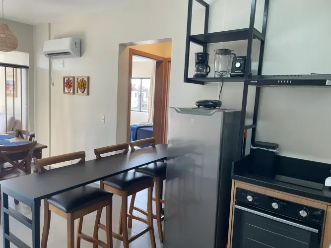 Ótimo e funcional apto de 2 dorms(1suite), titalmente mobilado, elevador e garagem!